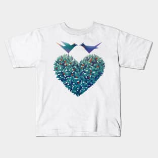 Love Birds Kids T-Shirt